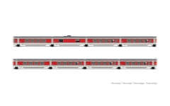Arnold HN4511 - N - 8-tlg. Set TEE -Personenwagen Catalan Talgo, RENFE, Ep. III - Set 2